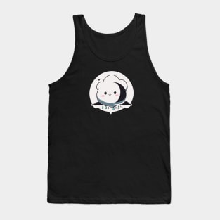 Galaxy Love: Cloudy & Cosmic Valentine's Day Tank Top